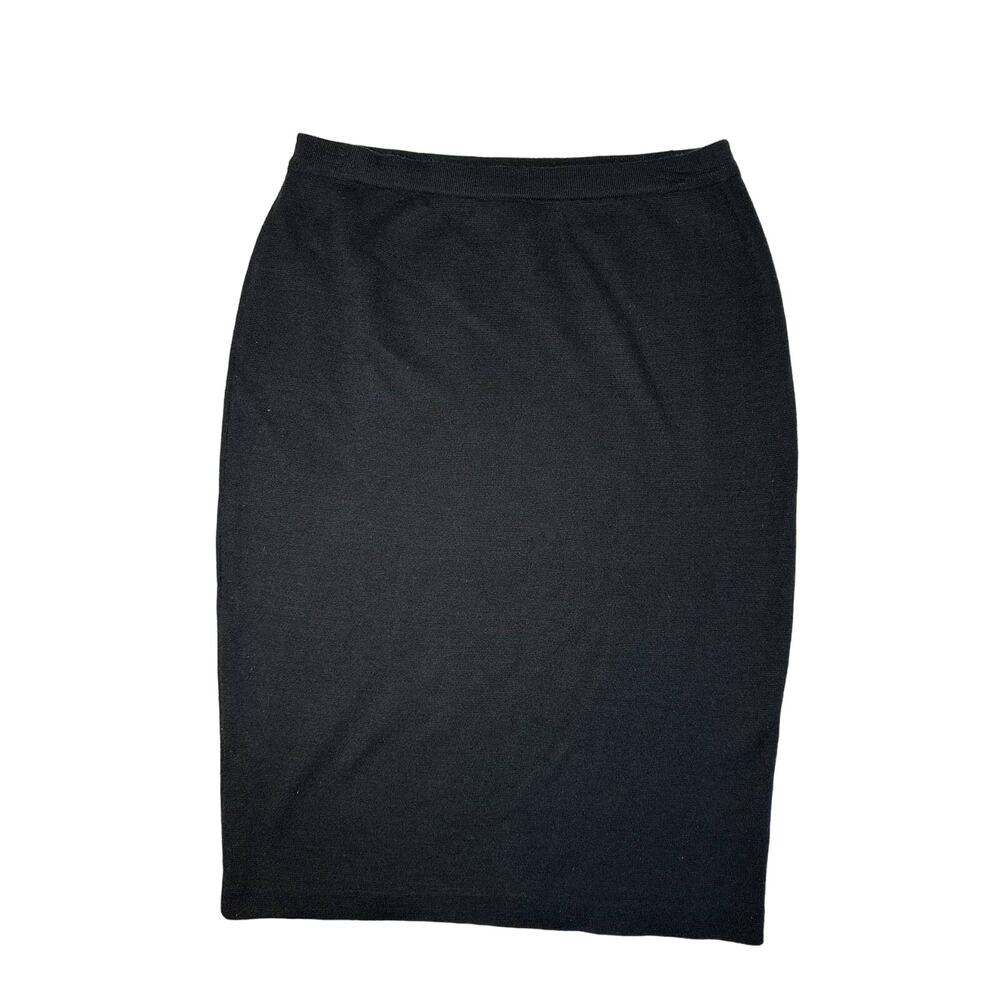 Harlan Woman's Black Pencil Skirt Size Large?